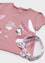 футболка с повязкой на голову