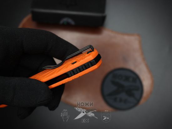 Складной нож FOX knives 604 OR CoreVox c клинком из стали Böhler N690, рукоять FRN