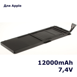 Аккумулятор iBatt 12000mAh для ноутбука Apple MacBook Pro 17" A1309