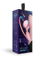 Нагреваемый вибратор-кролик Gemini, персиковый (Цвет: персиковый)