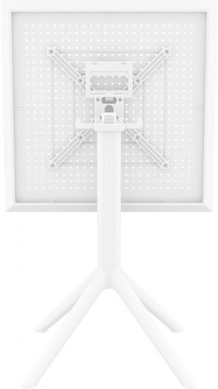 Стол пластиковый складной Sky Folding Table 60 белый Siesta Contract Турция