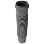 Патрубок гофрированный D 50мм, 60см, внутренний СЕРЫЙ