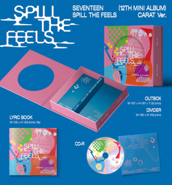 Альбом SEVENTEEN - 12th Mini Album [SPILL THE FEELS] (CARAT Ver.)