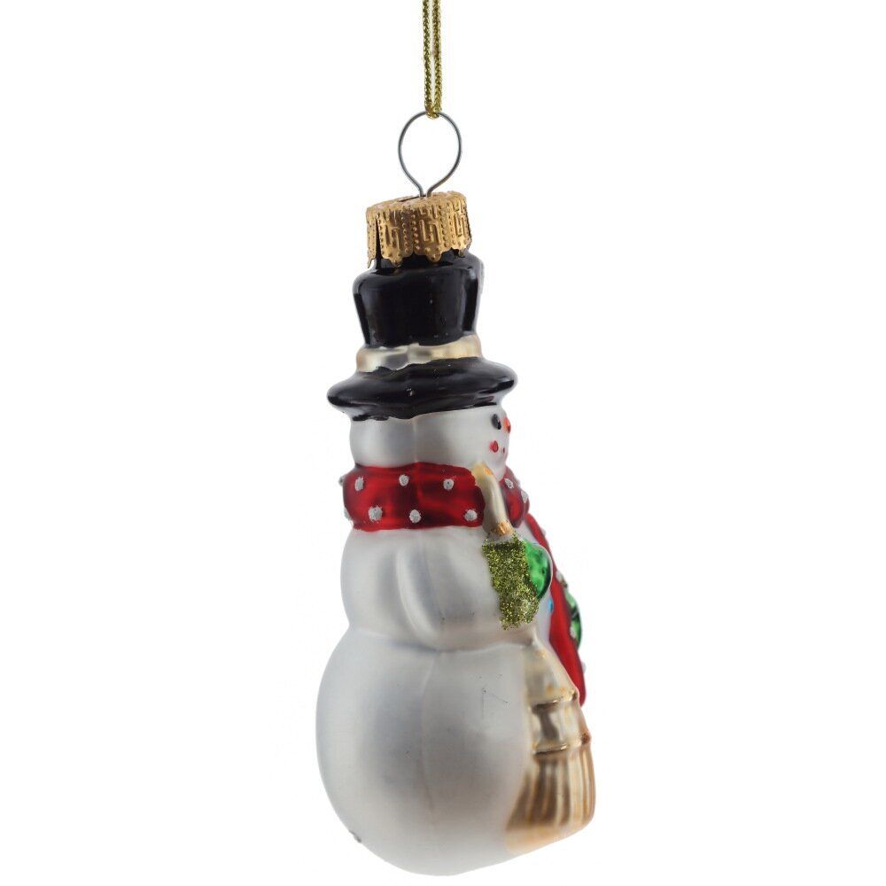 GAEM Украшение новогоднее "Снеговик, L4 W4 H10,5 см