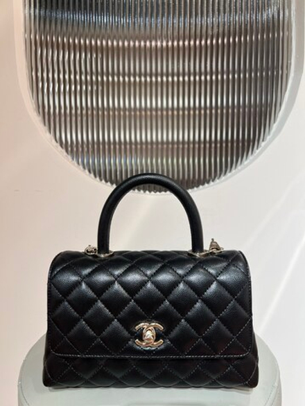 Chanel Flap Bag With Top Handle