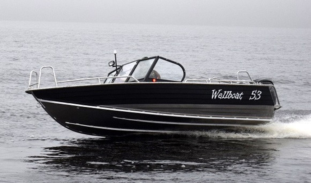 Транспортировочный тент для лодки WELLBOAT  Fish53