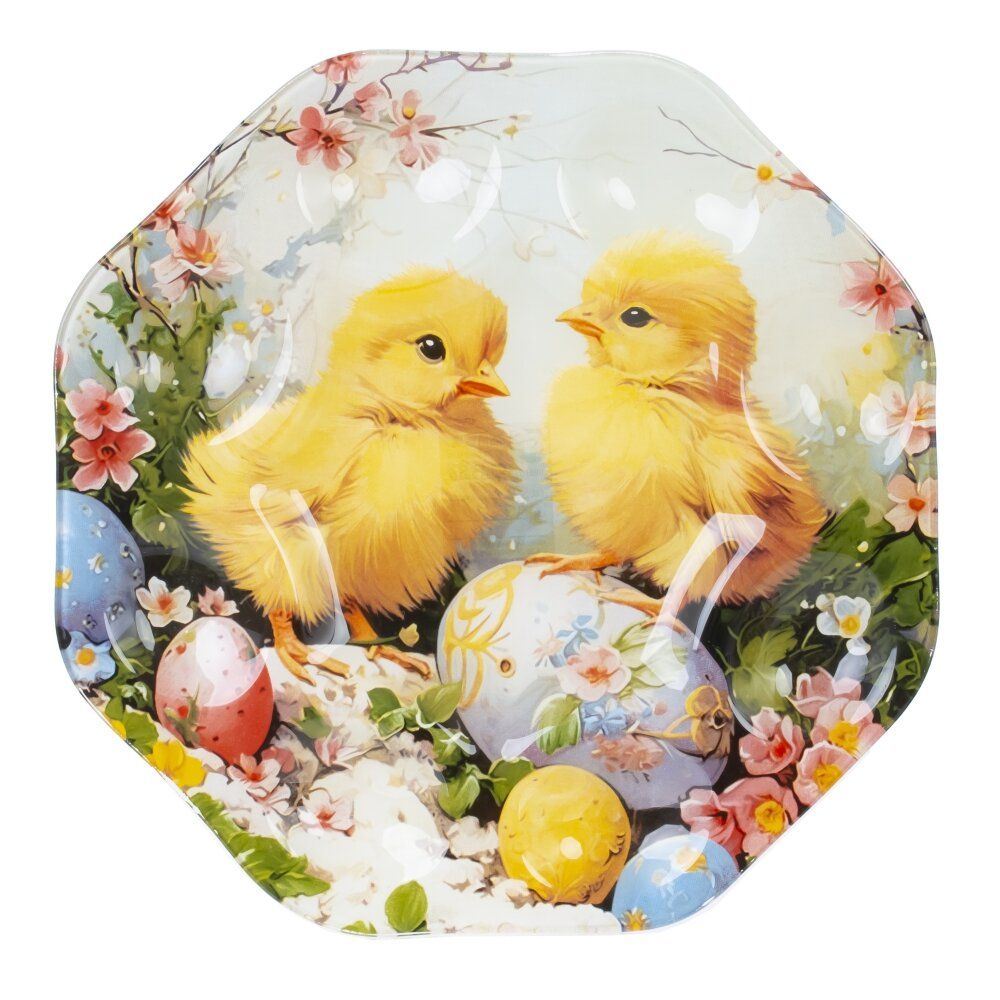 GAEM Тарелка для 8-ми яиц, L25,5 W25,5 H1,5 см