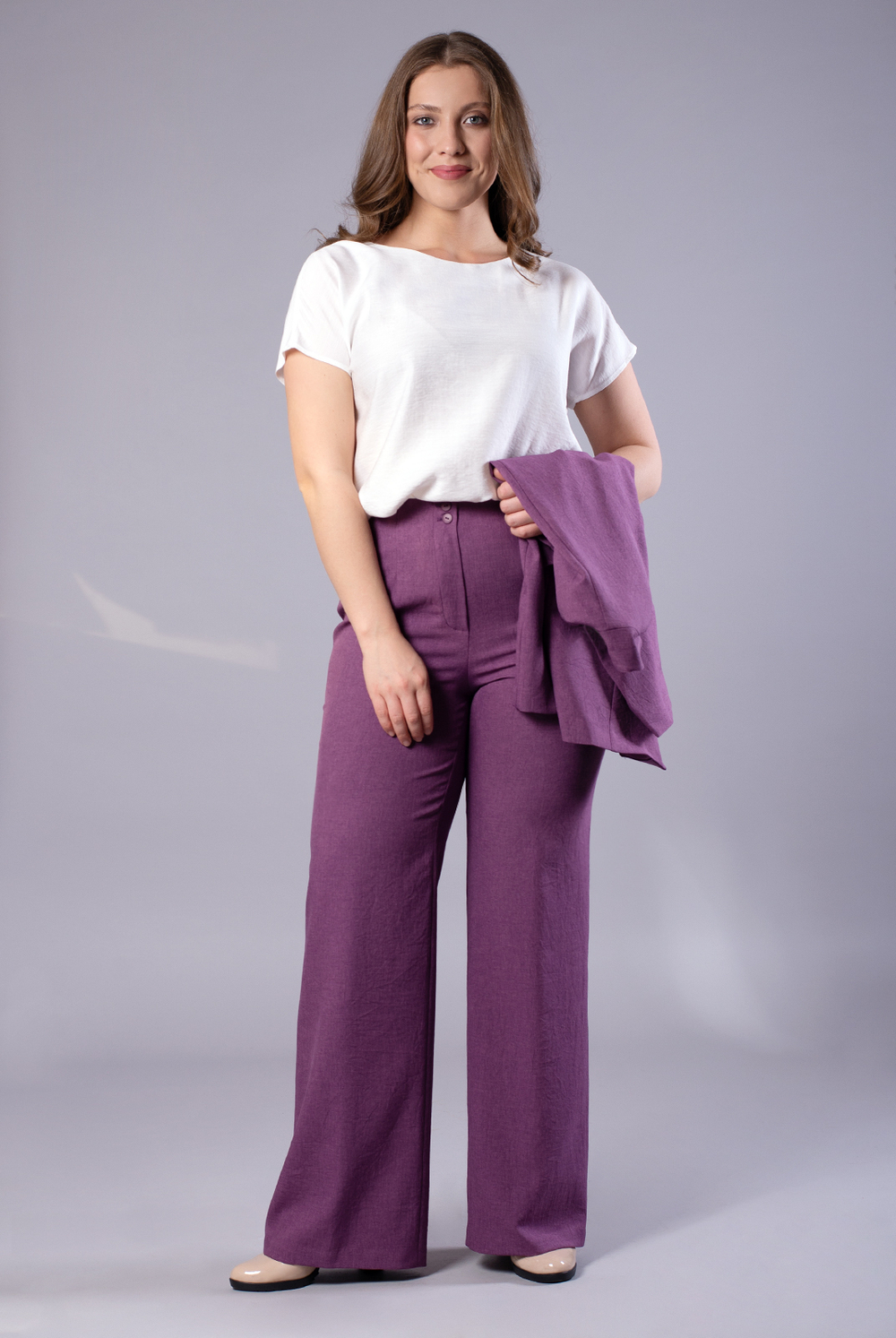 Брюки женские 02, Лаванда #259Л0202