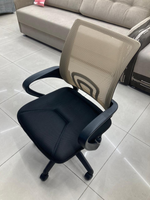 Кресло Премьер-5 (S) сетка беж металлик/черная п.Пиастра (упак.фирмы)