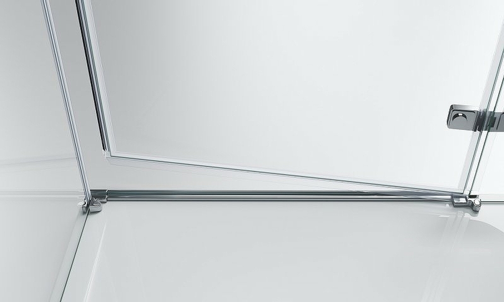 Душевой уголок BelBagno Kraft 80х90 KRAFT-AH-12-80/90-C-Cr-L профиль Хром стекло прозрачное