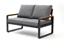 Диван из алюминия TOPA 2-х местный