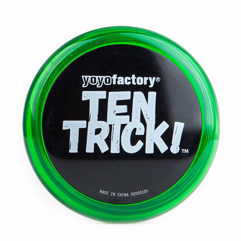 Йо-йо YOYOFactory TenTrick Зеленый