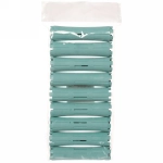 Бигуди пластмассовые-коклюшки 9шт «Styling», микс 6 цветов, d=2,2см (прозрачный пакет с подвесом), без резинки