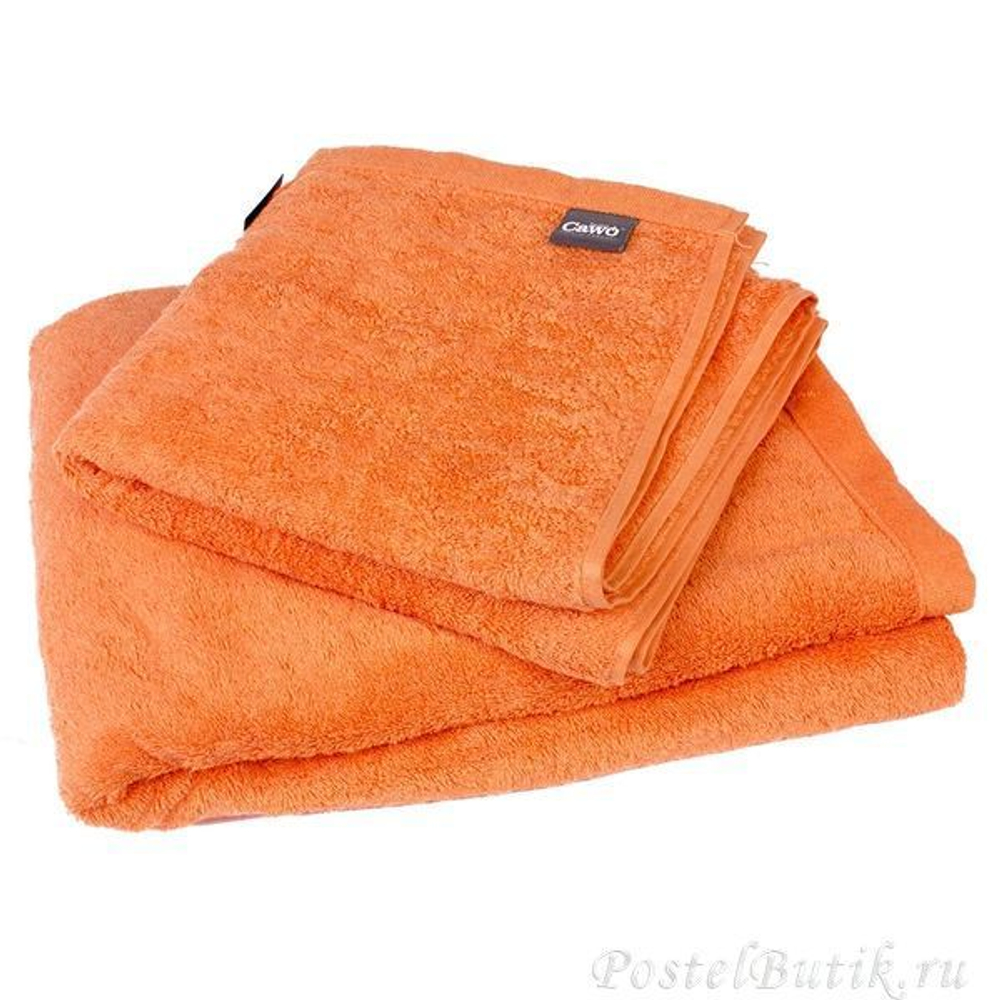 Полотенце 50x100 Cawo Life Style 7007 Uni мандариновое