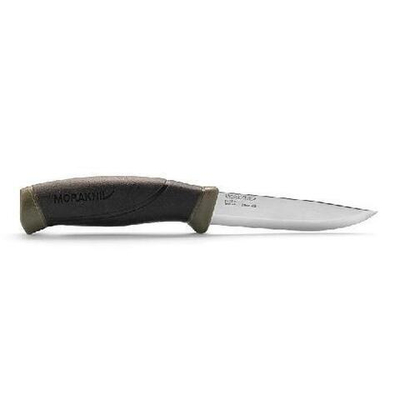 Нож туристический Morakniv Companion MG (C), углеродная сталь, цвет хаки, 11863