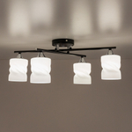 Citilux Нильс CL132145 Люстра потолочная Чёрная