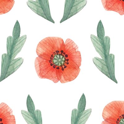 Акварельные маки