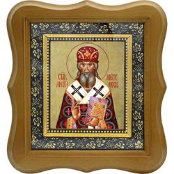 Макарий Московский и всея Руси, святитель, митрополит. Икона на холсте.