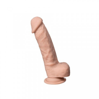 Реалистичный фаллоимитатор SilexD Real Skin Model 1 (21×4,2 см) бежевый