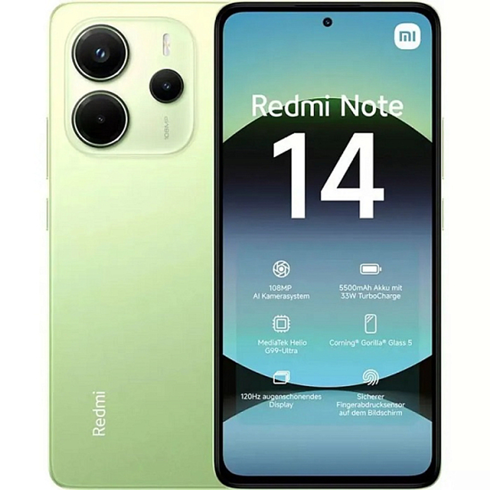 Смартфон Xiaomi Redmi Note 14 8/256Gb NFC