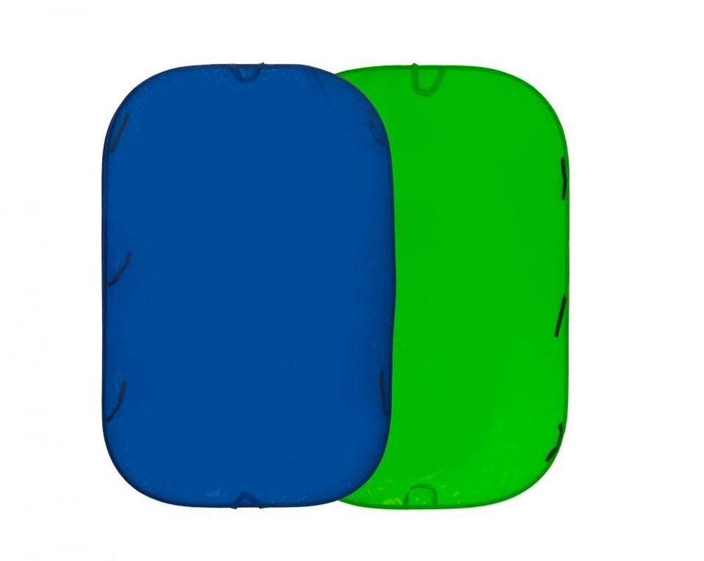 Фон складной Lastolite LL LC5987 хромакей зеленый/синий (1,8 х 2,1 м)