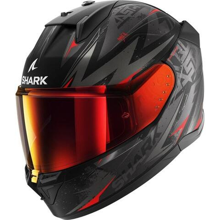 Шлем интеграл Shark D-SKWAL 3 BLAST-R MAT Black/Anthracite/Red, XXL