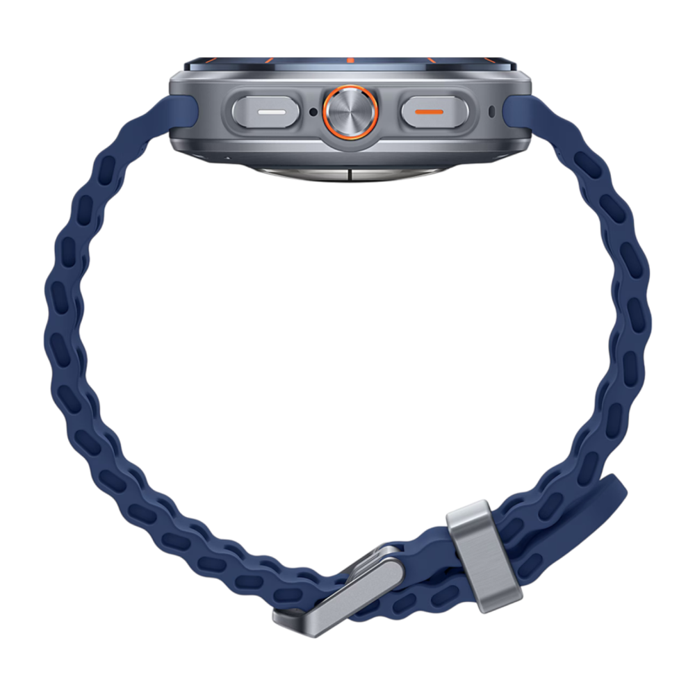 Умные часы Samsung Galaxy Watch Ultra, 47 мм, титан, ремешок Marine (2025) Доступность некоторых функций зависит от используемого смартфона, региона устройства и страны использования