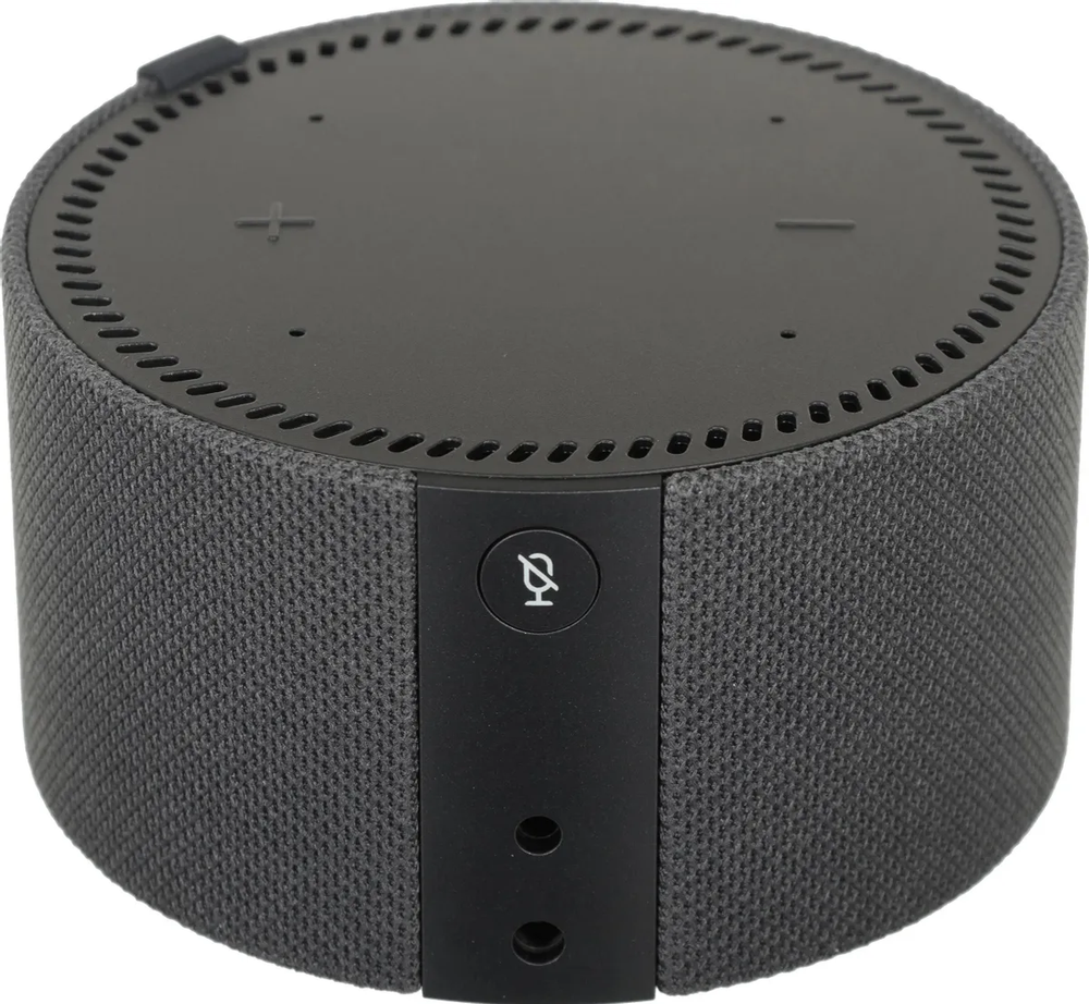 Умная колонка Yandex Станция Мини с часами голос.п.:Алиса черный 10W 1.0 BT 10м (YNDX-00020K)