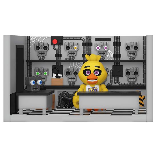 Фигурка Funko Vinyl SNAPS! FNAF Chica Wih Storage Room 64922 / Фигурка Фанко ПОП! по мотивам франшизы "Пять ночей с Фредди",  Чика