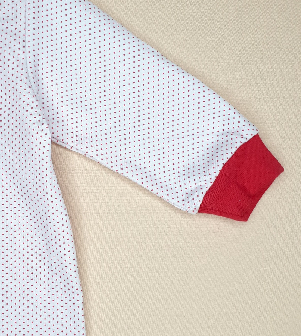 Комбинезон Люблю играть (красный)