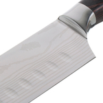 Нож кухонный Daniks, Classic G10, сантоку, нерж сталь, 18 см, рук дерев, Y4-8913