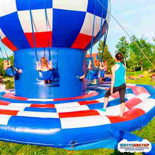 Качель из ПВХ «Праздничный взлёт», 6,5×6,5×6,8 м