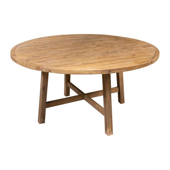 Стол деревянный обеденный Rimini Ø150