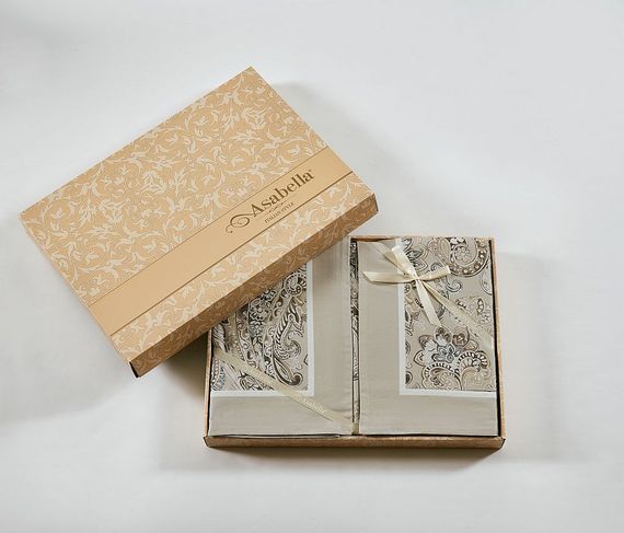 Постельное белье Asabella 2274 фланель, тенсел с хлопком