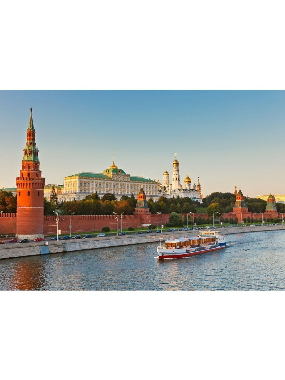 Фото на стекле "Летняя Москва"
