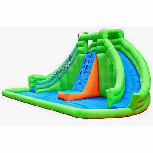 Надувной водный батут с бассейном «Изумрудное море» 6,5*6,5*3,5 м