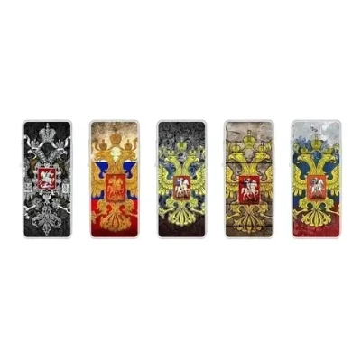 Зажигалки турбо XHD 207 NATIONAL EMBLEM (комплект 25 шт)