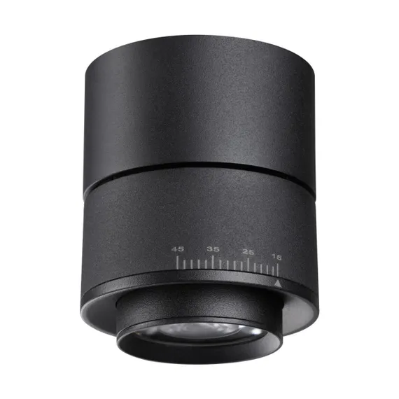 358946 OVER NT22 362 черный Светильник накладной светодиодный IP20 LED 4000К 18W 220V EDDY