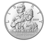 50 центов. Американский легион. 100 лет со дня основания. США. 2019 г. PROOF