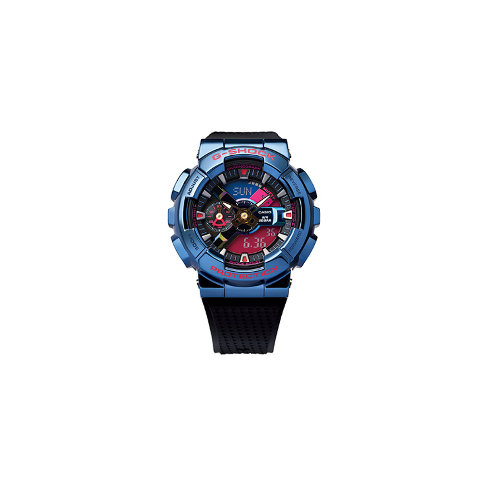 Часы CASIO xBE@RBRICK G-SHOCK 400% GM-110SN-2APFB-person, GM-110SN-2APFB-person