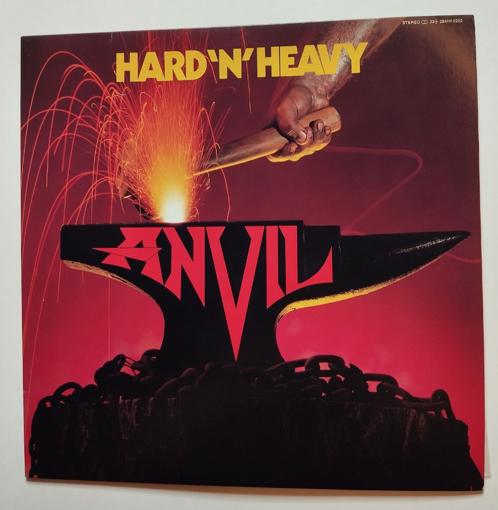 Винтажная виниловая пластинка LP Anvil Hard N Heavy (Japan 1982) (No Obi)