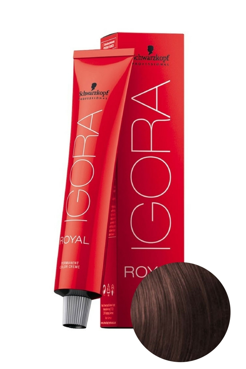 Краска для волос Igora Royal 6-28 Темный русый пепельный красный, Schwarzkopf Professional, 60 мл