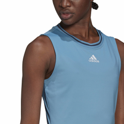 Женский топ теннисный Adidas Match Tank Top W - небесный
