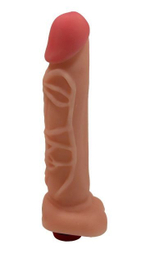 Вибратор-гигант LOVETOY, 27,2 см, неоскин, мультивибрация