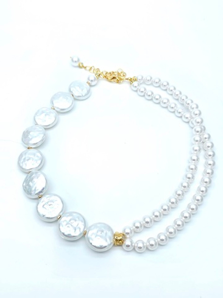 91004068 Колье Selena Pearls