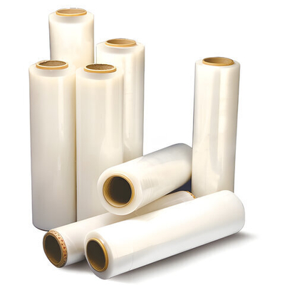 Стрейч-пленка для ручной упаковки 50 см х 169 м, 20 мкм, 1,55 кг — нетто, ПЕРВИЧНОЕ СЫРЬЕ, растяжение 300%.