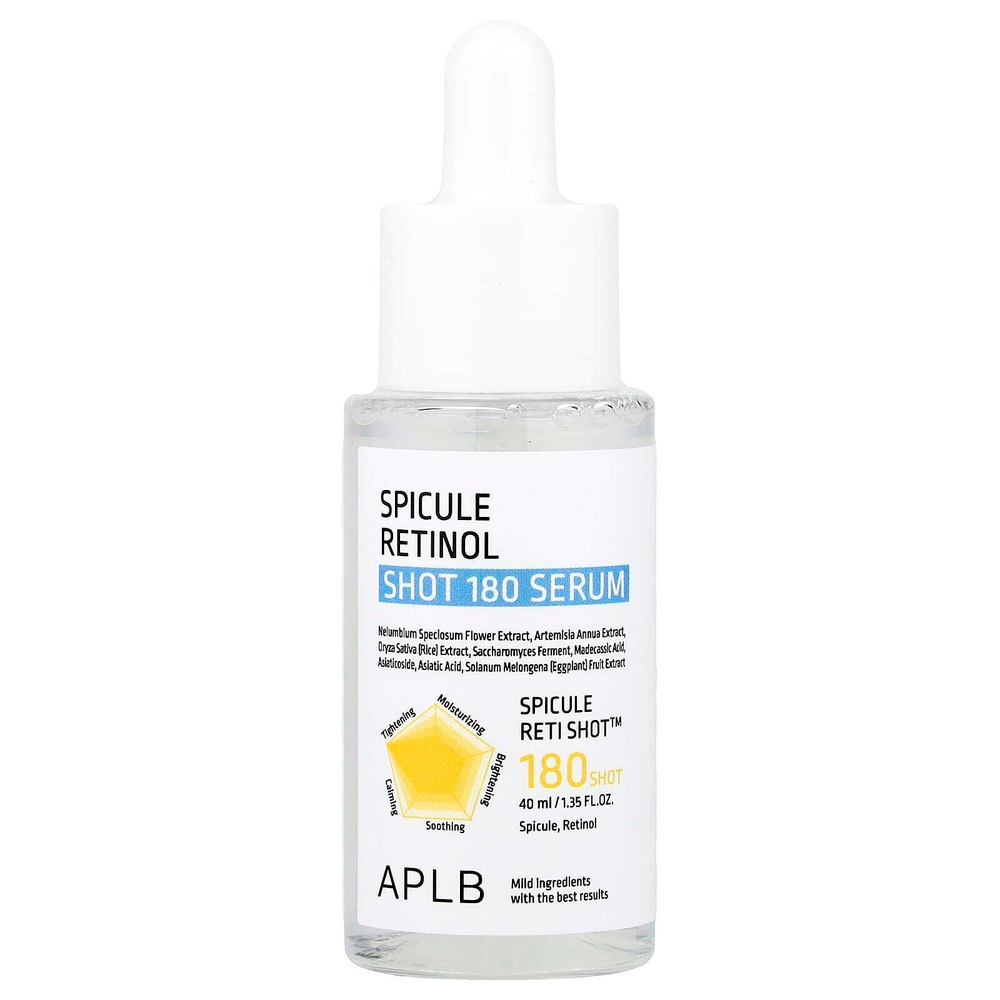 APLB, Spicule Retinol Shot 180, сыворотка, 40 мл (1,35 жидк. Унции)