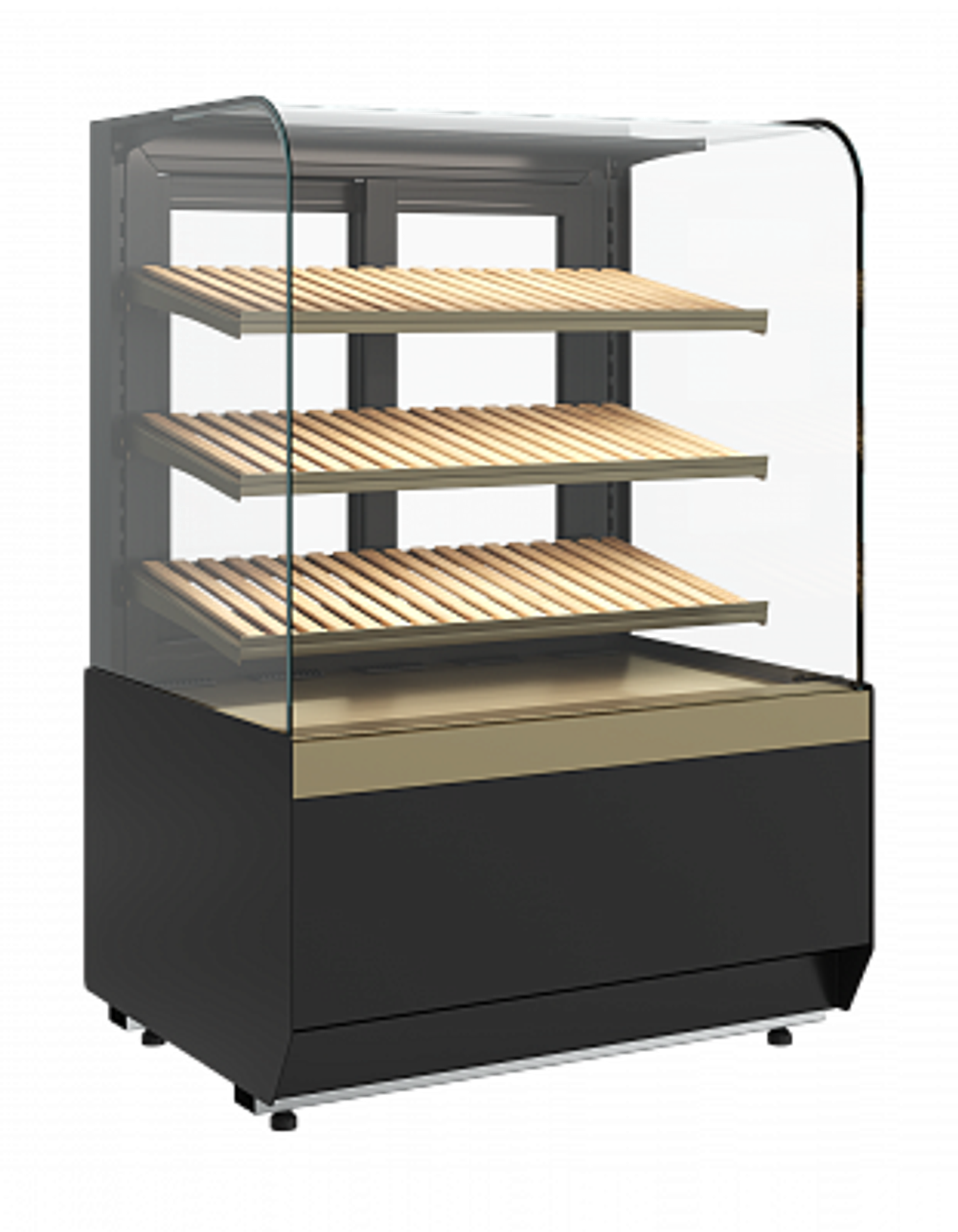 Хлебная витрина Carboma KR70 N 1,3-1 LIGHT Bread (RADIUS) (9005-0109)