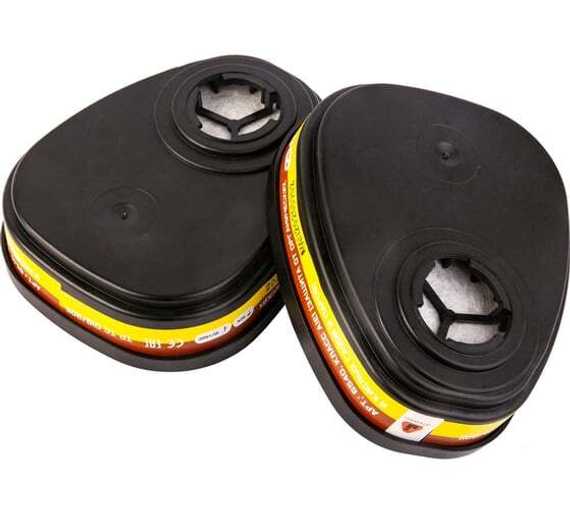 Противогазовый фильтр Jeta Safety 6540 A1E1, многоразовый, 1 шт
