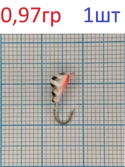 Мормышка вольфрамовая "Муравей" с ушком